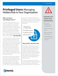 Privileged Users: Managing Hidden Risk in Your Organization