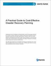 Practical Guide to Cost-Effective Disaster Recovery Planning
