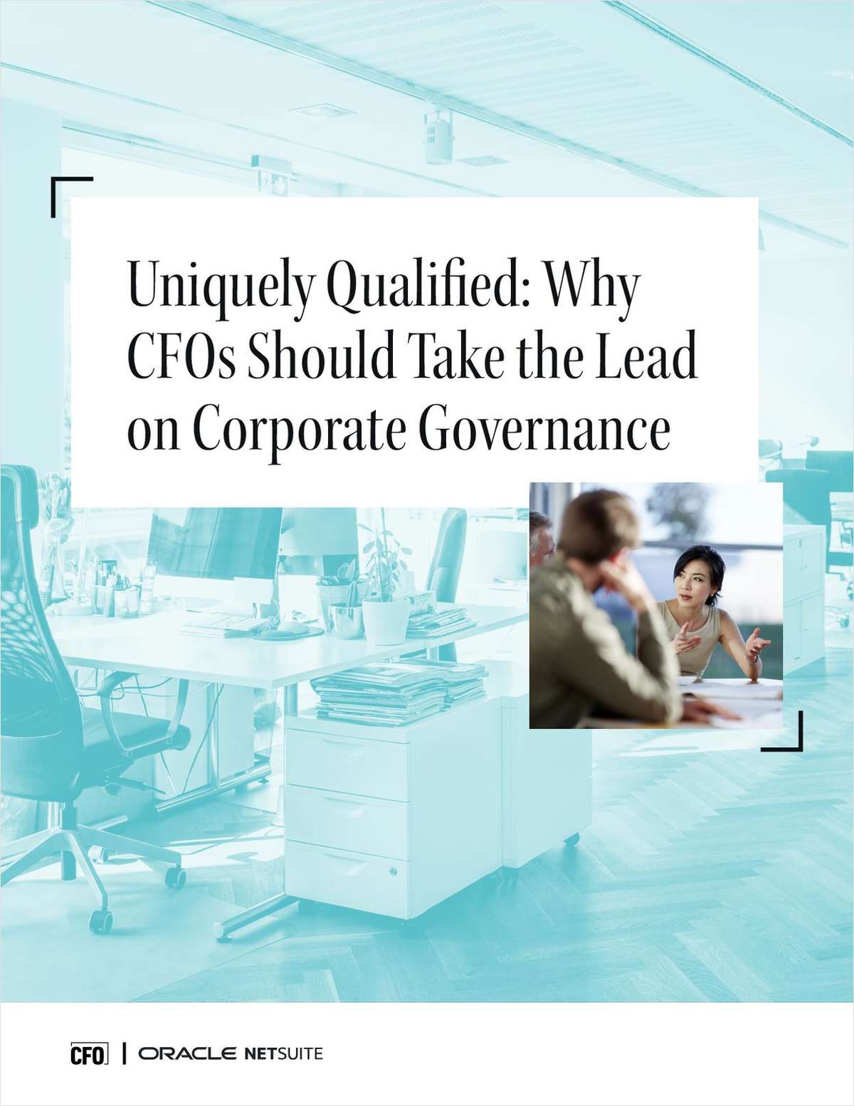 Why CFOs Should Take the Lead on Corporate Governance