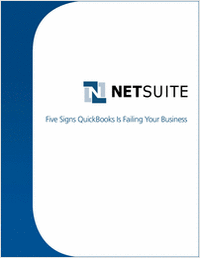 Five Signs QuickBooks is Failing Your Business
