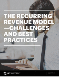 The Recurring Revenue Model - Challenges and Best Practices