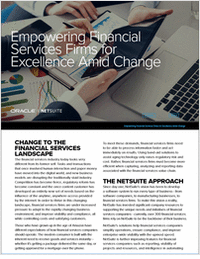 Empowering Financial Services Firms for Excellence amid Change