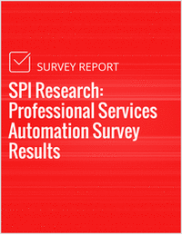 SPI Research:  Professional Services Automation Survey Results