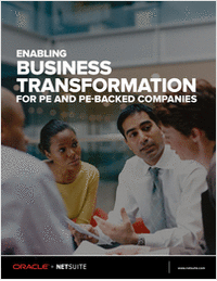 Enabling Business Transformation for PE and PE-Backed Companies