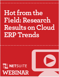 Hot from the Field: Research Results on Cloud ERP Trends