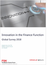Innovation in the Finance Function