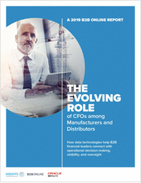 The Evolving Role of CFOs among Manufacturers and Distributors.