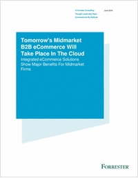 Tomorrow's Midmarket B2B eCommerce Will Take Place In The Cloud