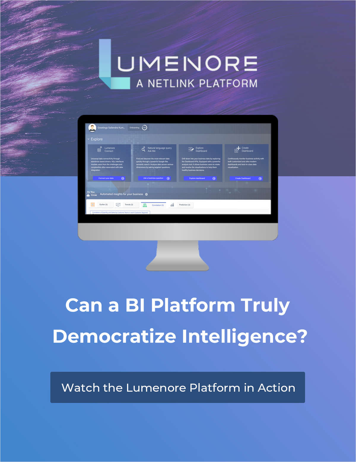Can a BI Platform Truly Democratize Intelligence?