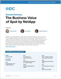 The Business Value of Spot by NetApp