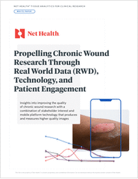 Accelerate Chronic Wound Research Through Real World Data (RWD), Technology, and Patient Engagement