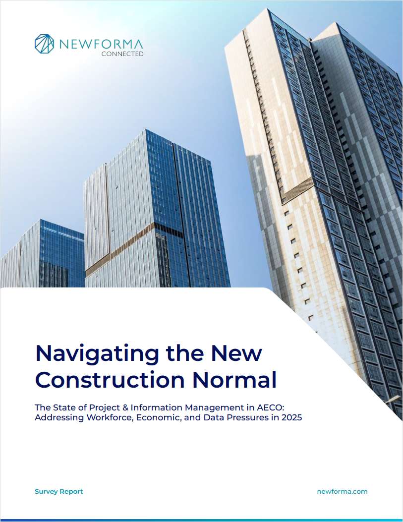 Exclusive Survey Research: The State of Project & Information Management in AECO