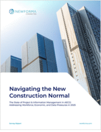 Exclusive Survey Research: The State of Project & Information Management in AECO