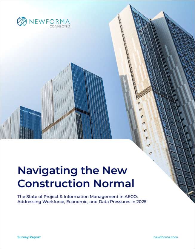 Exclusive Survey Research: The State of Project & Information Management in AECO