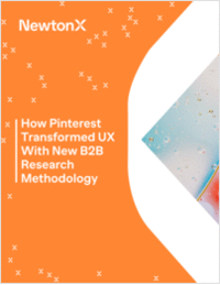 How Pinterest Transformed UX With New B2B Research Methodology