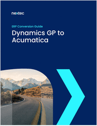 ERP Conversion Guide Dynamics GP to Acumatica