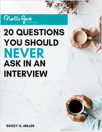 20 Questions You Should Never Ask in an Interview