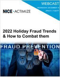 2022 Holiday Fraud Trends & How to Combat them