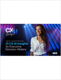 Analyst-Backed Strategies: 10 CX AI Insights for Executive Decision-Makers
