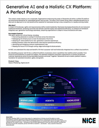 Everest Group: Embracing Generative AI Through a Unified Customer Experience (CX) Platform Approach