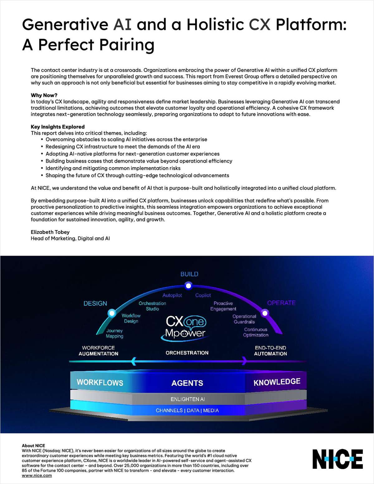 Everest Group: Embracing Generative AI Through a Unified Customer Experience (CX) Platform Approach