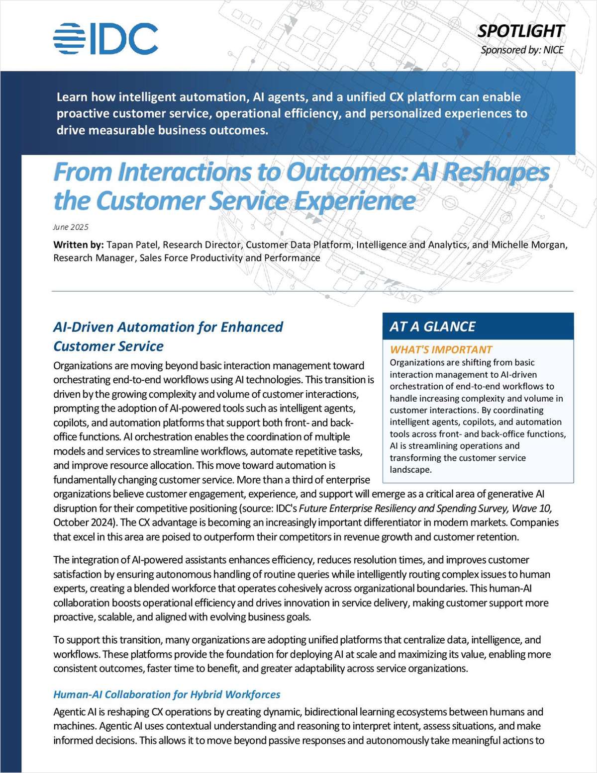 From Interactions to Outcomes: AI Reshapes the Customer Service Experience