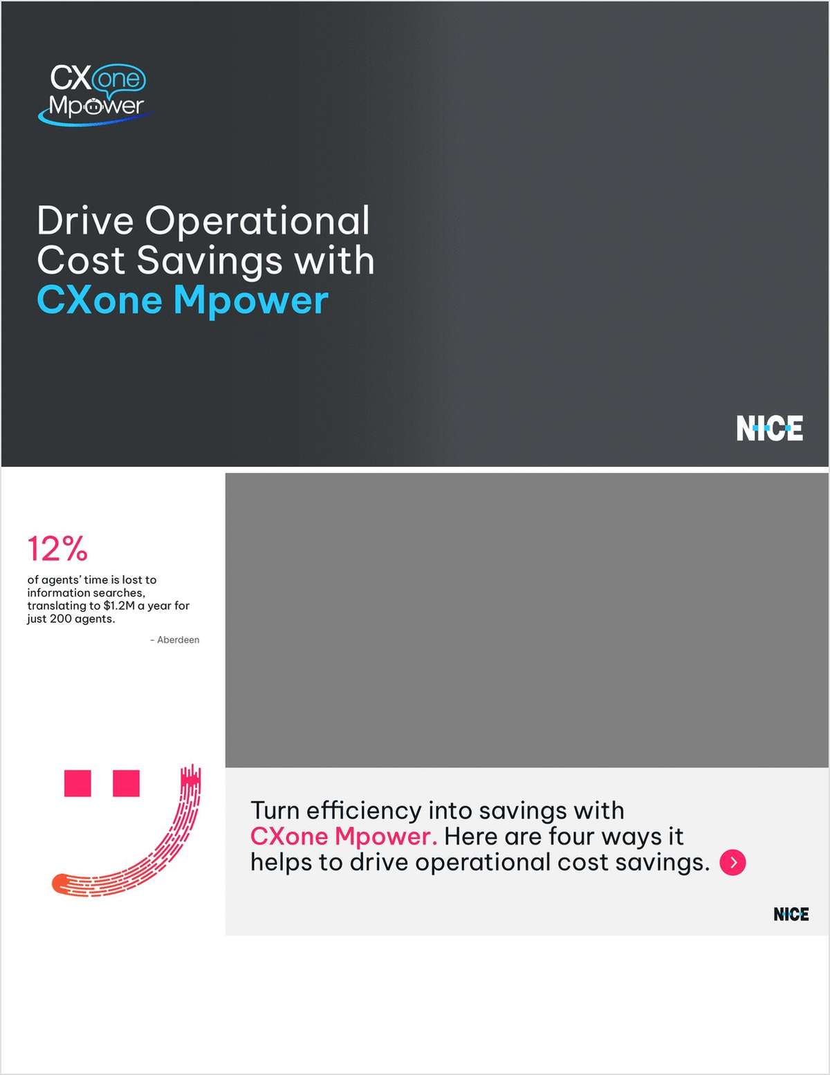 Drive Operational Cost Savings with CXone Mpower