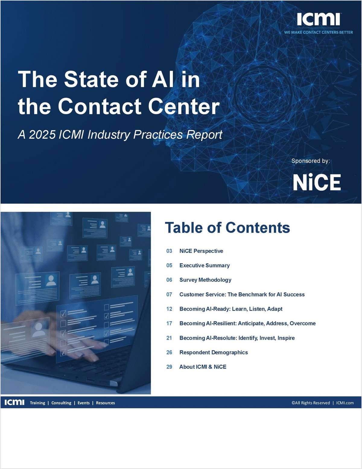 ICMI's The State of AI in the Contact Center