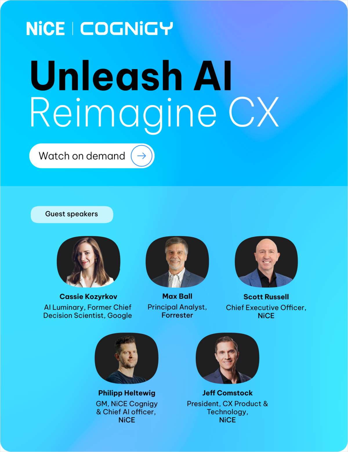 Unleash AI. Reimagine CX.