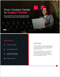 From Contact Center to Impact Center