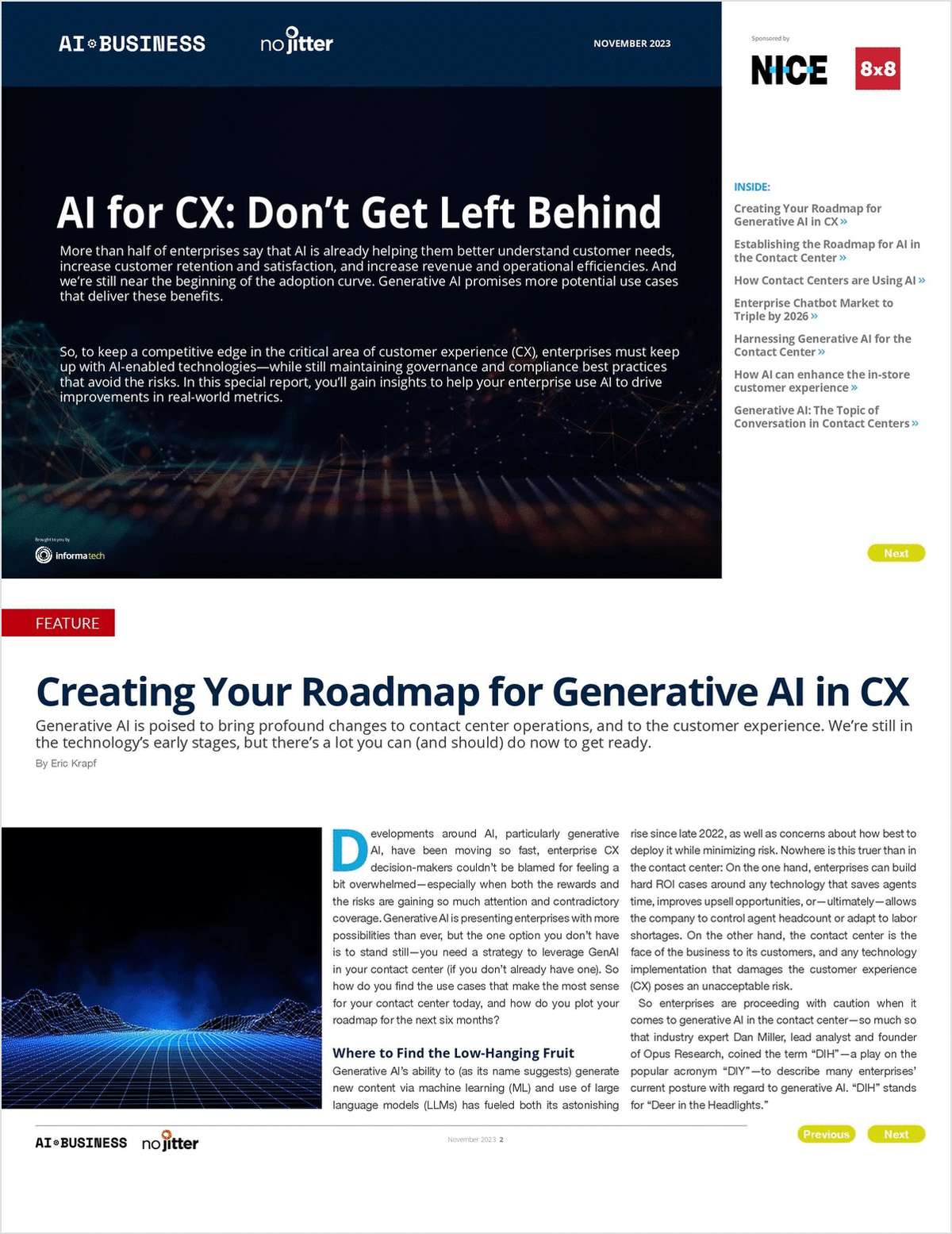 AI for CX: Don't Get Left Behind