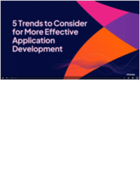 5 Trends to Consider for More Effective Application Development