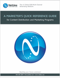 A Marketer's Quick Reference Guide for Content Distribution and Marketing Programs