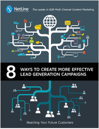 8 Ways to Create More Effective Lead Generation Programs