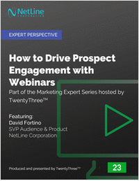 How to Drive Prospect Engagement with Webinars
