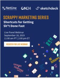 Scrappy Marketing Series: Shortcuts for Getting Sh*t Done Fast