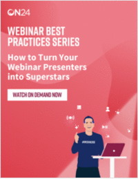 How to Turn Your Webinar Presenters into Superstars