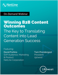 Winning B2B Content Outcomes: The Key to Translating Content into Lead Generation Success