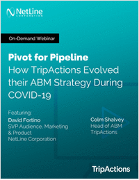 Pivot for Pipeline: How TripActions Evolved their ABM Strategy During COVID-19