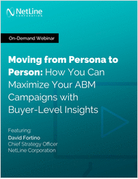 Moving from Persona to Person: How You Can Maximize Your ABM Campaigns with Buyer-Level Insights