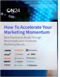 How to Accelerate Your Marketing Momentum