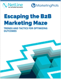 Escaping the B2B Marketing Maze: Trends and Tactics for Optimizing Outcomes