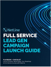 The NetLine Full Service Lead Gen Campaign Launch Guide
