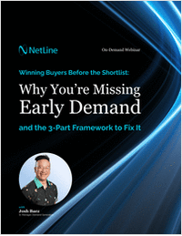 Winning Buyers Before the Shortlist: Why You're Missing Early Demand -- and the 3-Part Framework to Fix It