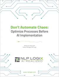 Don't Automate Chaos