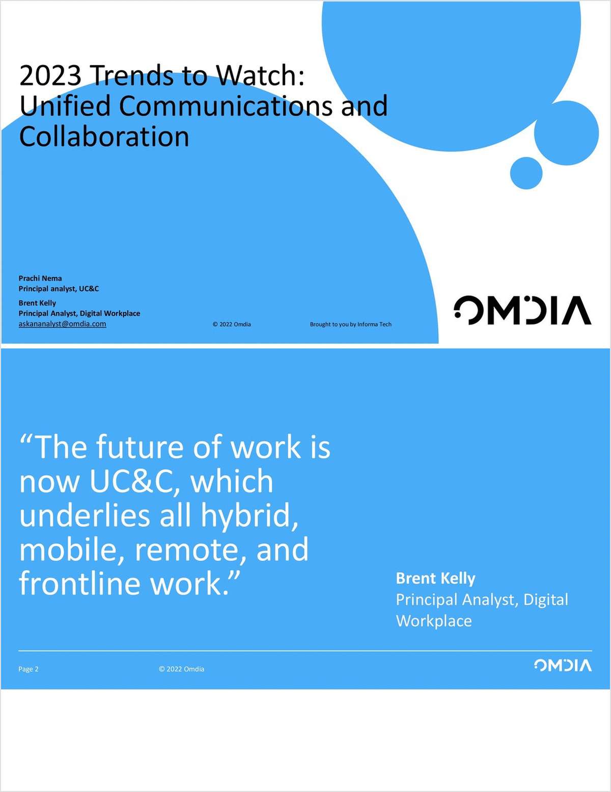 2023 Trends to Watch: Unified Communications and Collaboration
