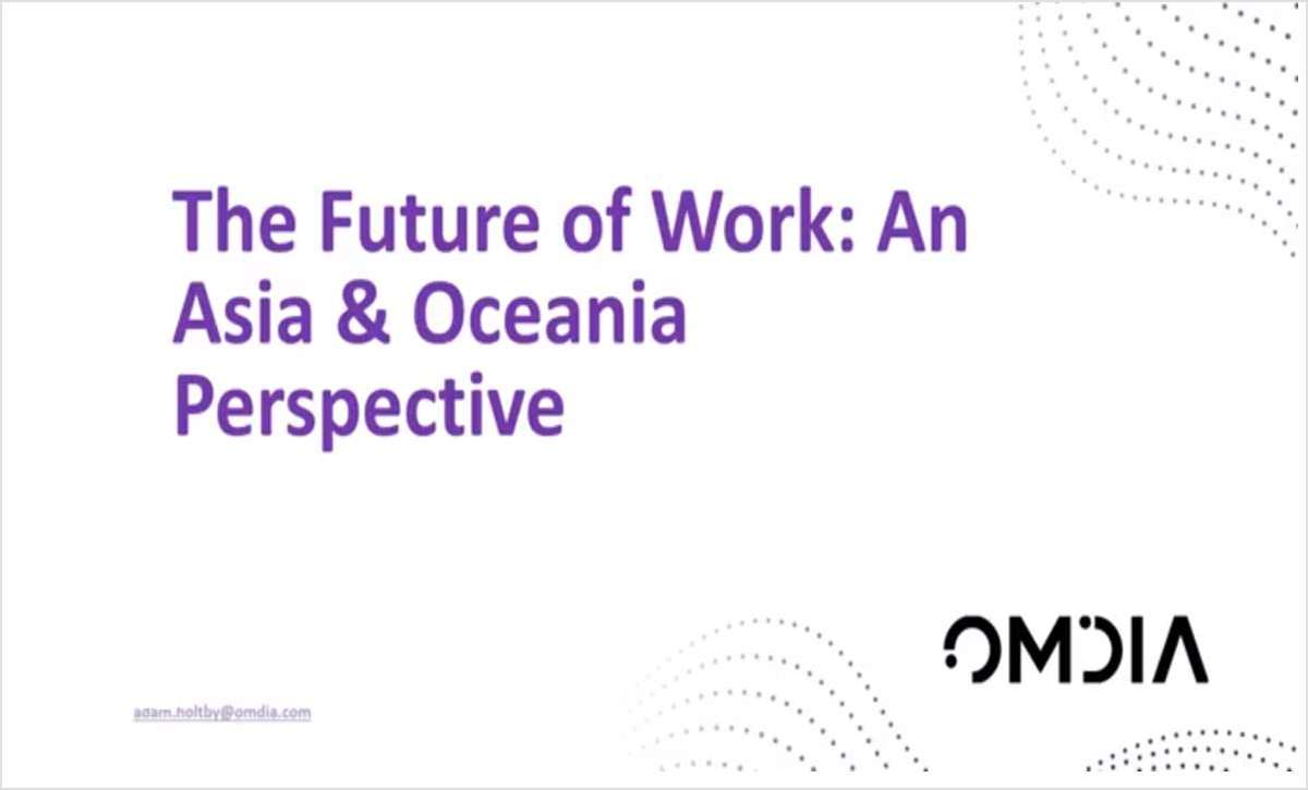 Future of Work: The APAC View