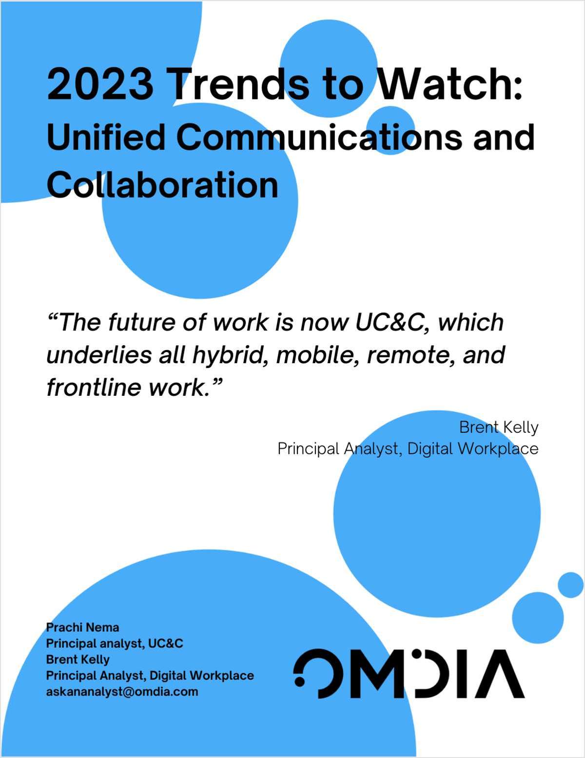 2023 Trends to Watch: Unified Communications and Collaboration