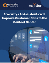 Five Ways AI Assistants Will Improve Customer Calls to the Contact Center