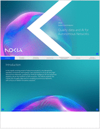 Quality data and AI for Autonomous Networks